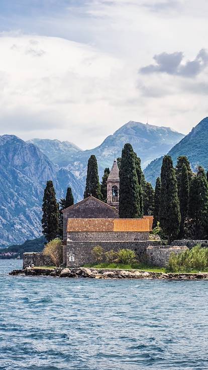 Monastère Saint George - Perast - Bouches de Kotor - Monténégro