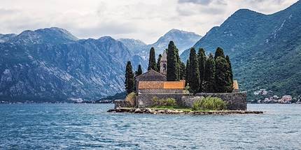 Monastère Saint George - Perast - Bouches de Kotor - Monténégro
