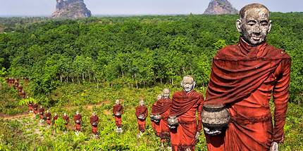 Vallée des monks - Moulmein - Birmanie - Asie