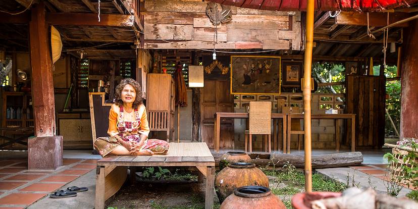 Cours de cuisine chez l'habitant : accueil dans la famille thaïlandaise - Chiang Mai - Thaïlande