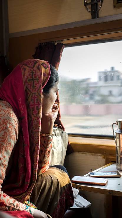 Voyage en train entre Jaïpur et Jodhpur - Rajasthan - Inde