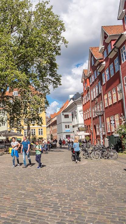 Le quartier de Strøget à Copenhague - Danemark