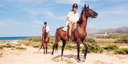 A cheval - Ile de Minorque - Les Baléares