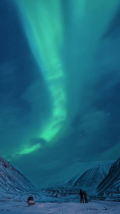 A la recherche des aurores boréales - Norvège
