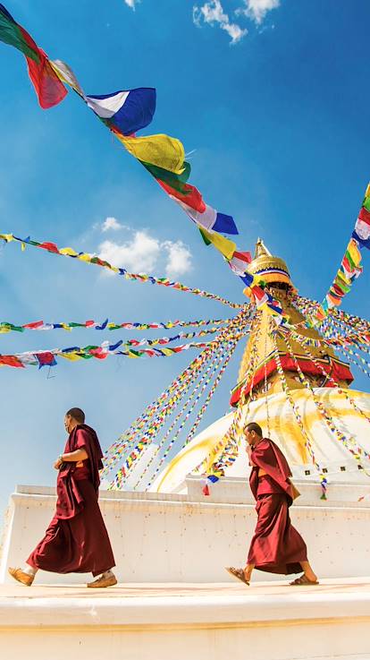 Temple Boudhanath - Katmandou - Népal