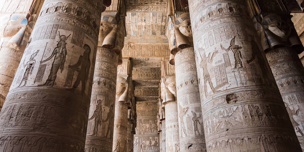 Le Temple d'Hathor - Dendérah - Égypte