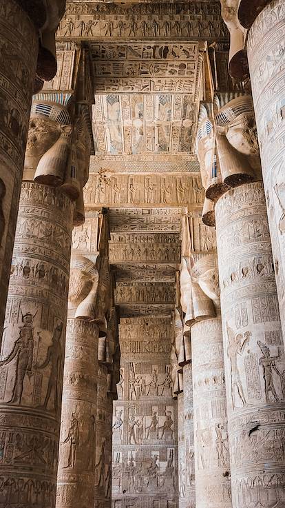 Le Temple d'Hathor - Dendérah - Égypte