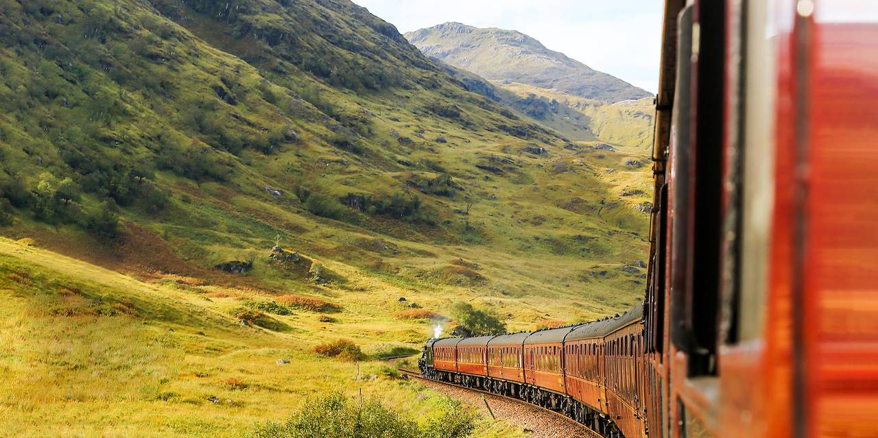 A bord de la West Highland Line - Ecosse - Royaume-Uni