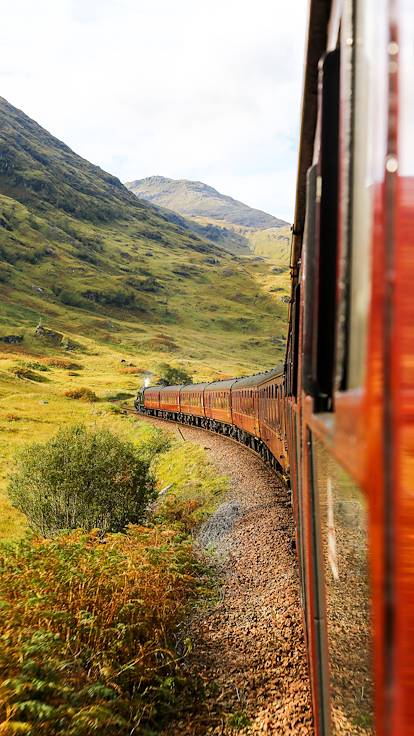 A bord de la West Highland Line - Ecosse - Royaume-Uni