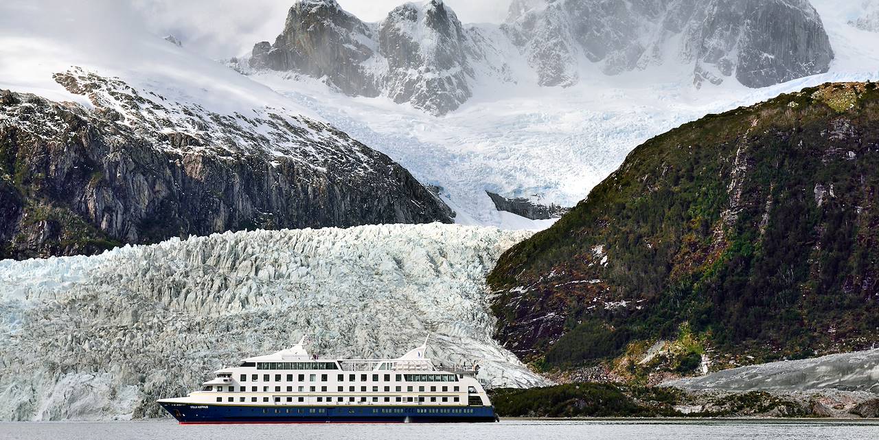 Croisière en Patagonie à bord du Stella Australis: Glacier Pia - Chili