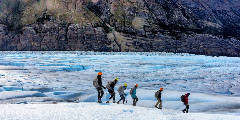 Sur le glacier Grey - Parc national de Torres del Paine - Chili