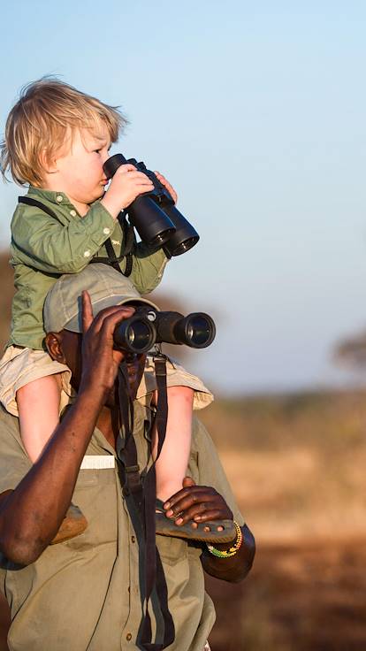 voyage safari enfants