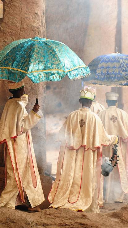 Prêtre à Lalibella - Région Amhara - Ethiopie