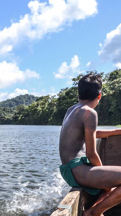 Rencontre avec les indiens Emberas dans le Parc National de Chagres - Panama