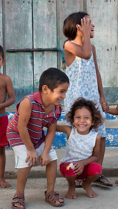 Enfants à Mompox - Département de Bolivar - Colombie