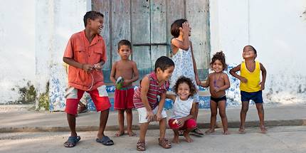 Enfants à Mompox - Département de Bolivar - Colombie