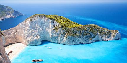 Plage de Navagio - Zante - Iles ioniennes - Grèce