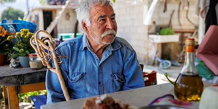 Rencontre dans les villages ruraux de Crète - Grèce