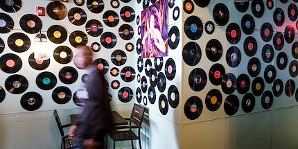 Décoration d'un bar à Détroit - Michigan - Etats-Unis
