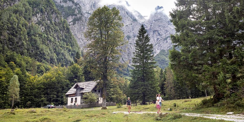 Découverte de la vallée de Robanov Kot en famille - Solcava - Slovénie
