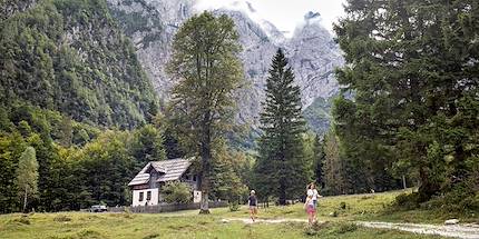 Découverte de la vallée de Robanov Kot en famille - Solcava - Slovénie