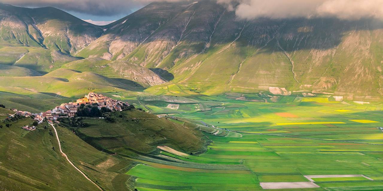 Castelluccio di Norcia - Parc National des Monti Sibillini - Ombrie - Italie