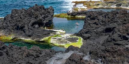 Piscine naturelle sur l'île de Sao Miguel - Açores - Portugal