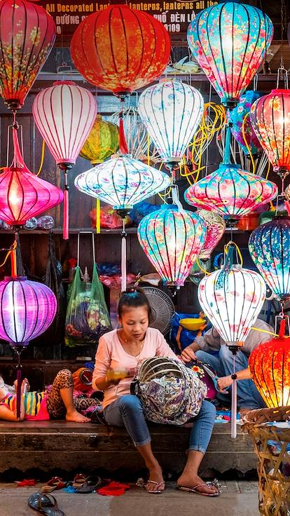 Boutique de lanternes traditionnelles - Hoi An - Vietnam