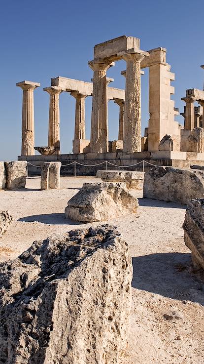 Temple d'Aphaïa - île d'Egine - Grèce