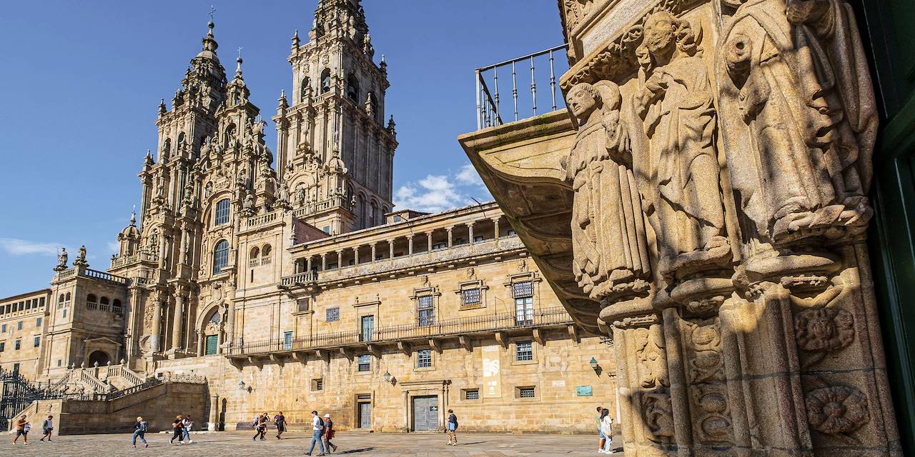 Cathédrale de Saint Jacques de Compostelle - Galice - Espagne