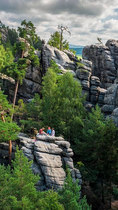 Les rochers d'Adrspach et de Teplice - République Tchèque