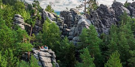 Les rochers d'Adrspach et de Teplice - République Tchèque