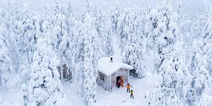 Vacances en famille en Laponie finlandaise