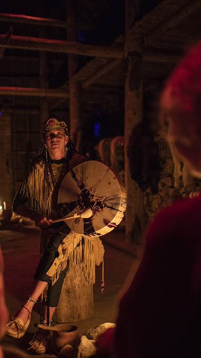 Soirée Mythes et Légendes à l'Hôtel Musée des Premières Nations - Wendake - Canada