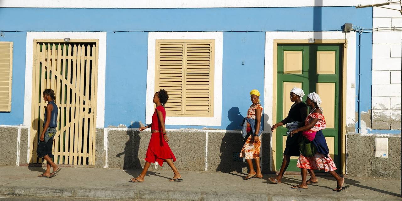 Dans les rues de Mindelo - Île de Sao Vicente - Cap Vert 