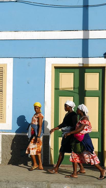Dans les rues de Mindelo - Île de Sao Vicente - Cap Vert 