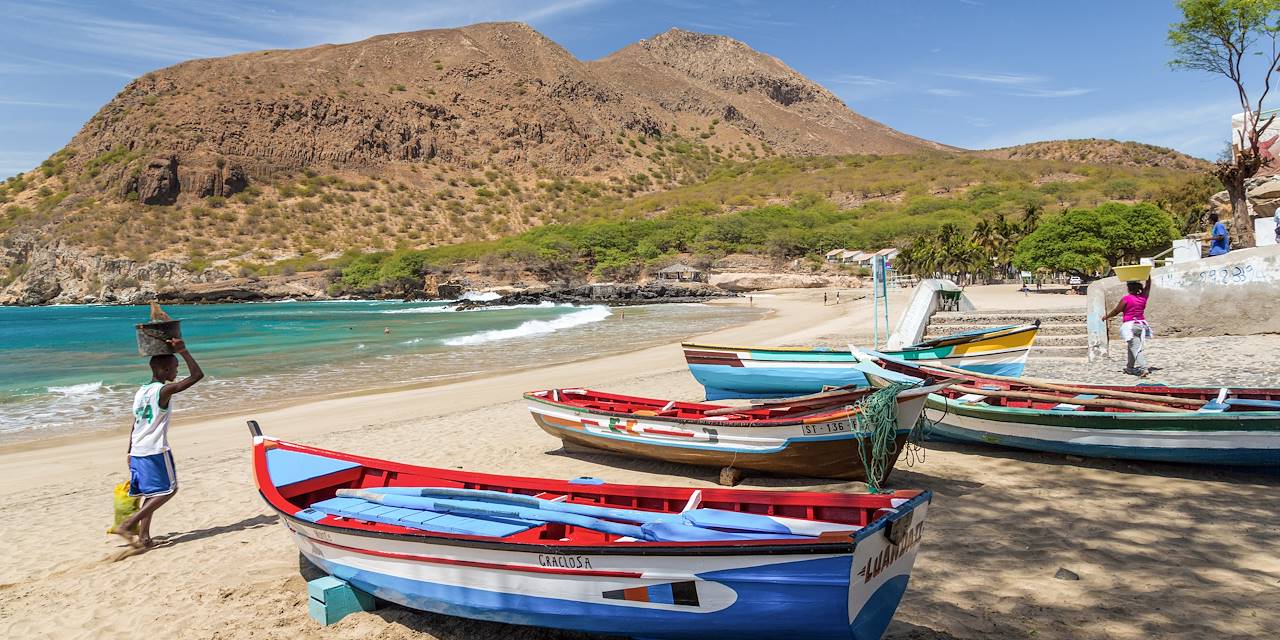 Plage de Tarrafal - Île de Santiago - Cap-Vert