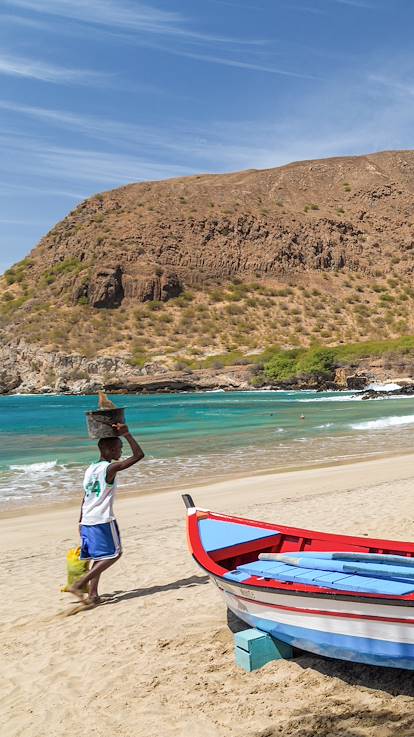 Plage de Tarrafal - Île de Santiago - Cap-Vert