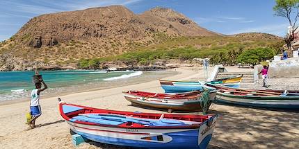 Plage de Tarrafal - Île de Santiago - Cap-Vert