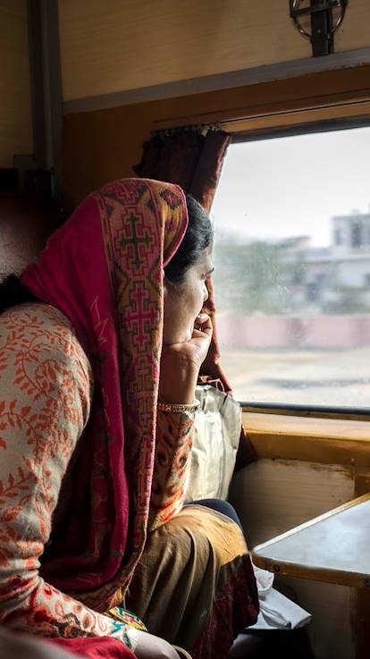Voyage en train entre Jaïpur et Jodhpur - Rajasthan - Inde