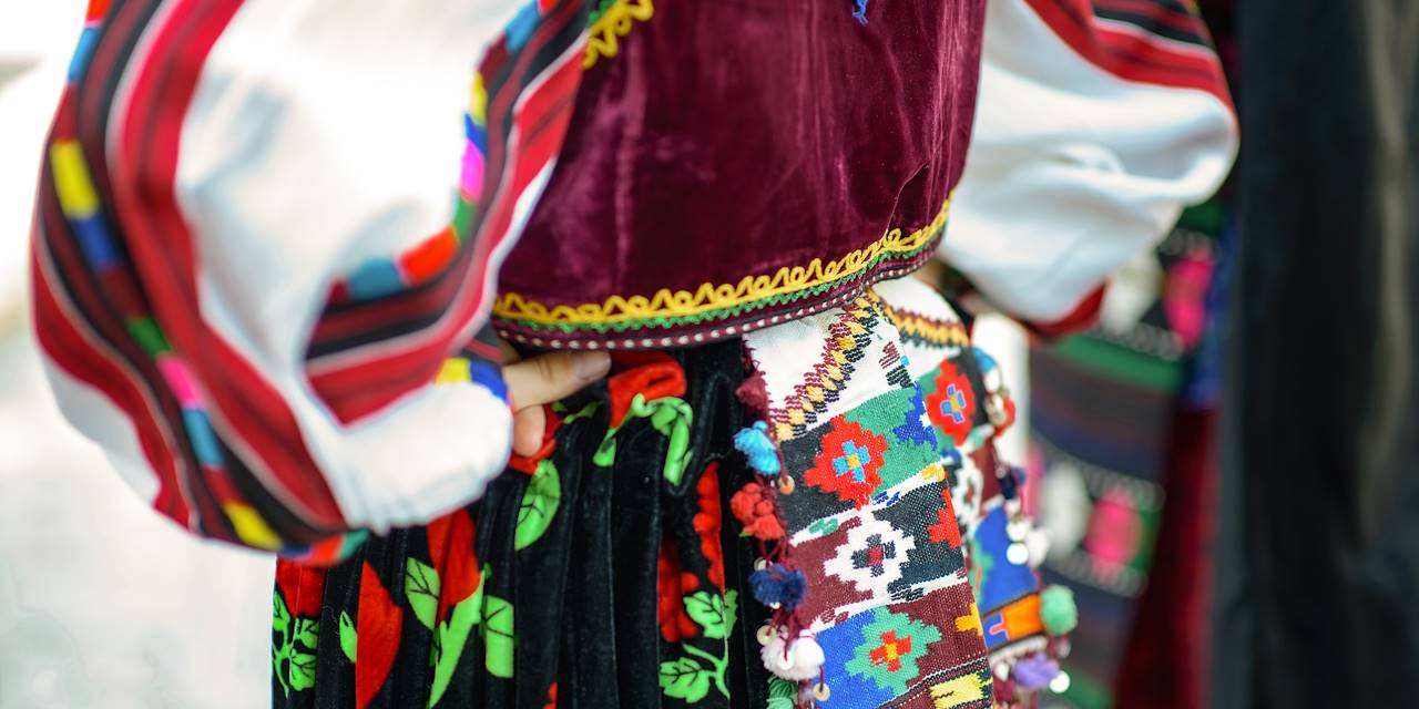 Costume traditionnel de la communauté Pomak - Thrace - Grèce