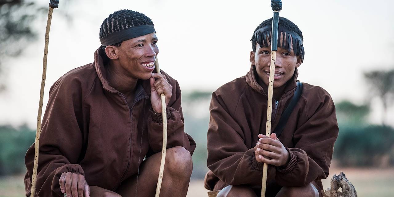 Rencontre avec les San du désert de Kalahari - Botswana