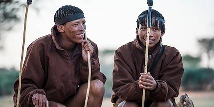 Rencontre avec les San du désert de Kalahari - Botswana