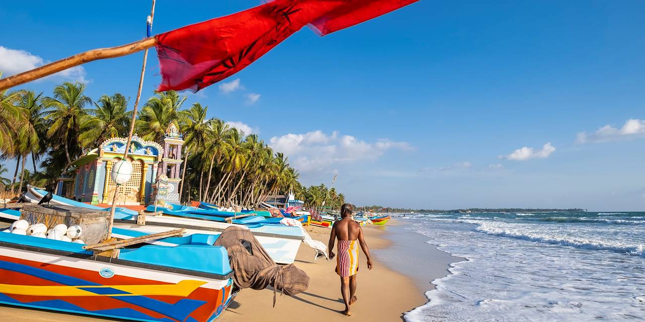 Plage d'Uppuveli - Trinquemalay - Sri Lanka