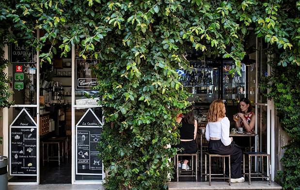 Terrasse d'un café à Rome - Italie