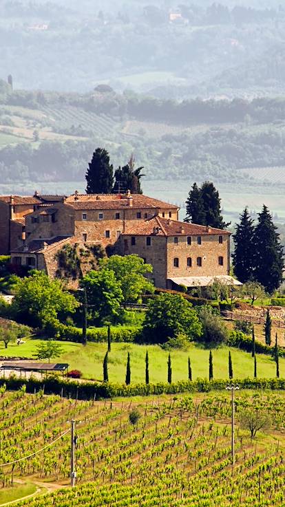 Paysage de Toscane - Italie