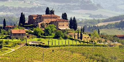 Paysage de Toscane - Italie