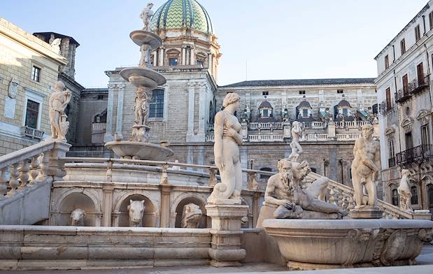 Piazza Pretoria - Palerme - Sicile - Italie