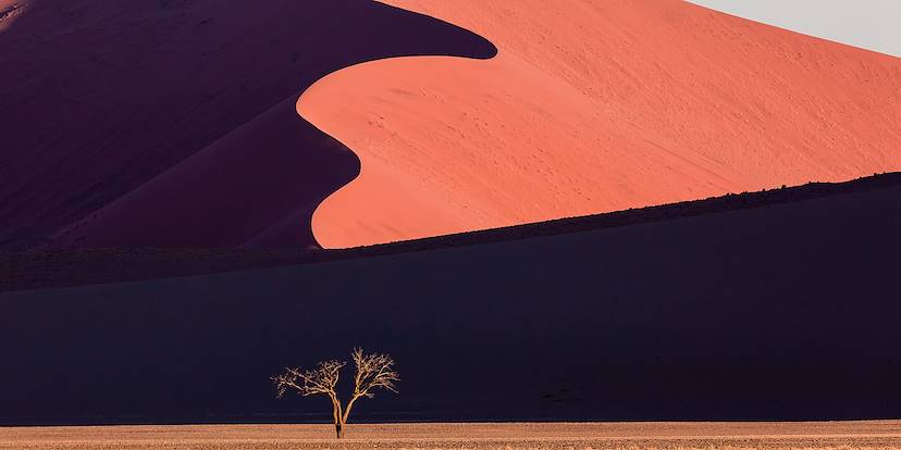 Dune dans le désert du Namib - Namibie