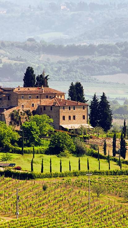 Paysage de Toscane - Italie